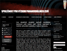 Tablet Screenshot of posmrtnyzivot.net